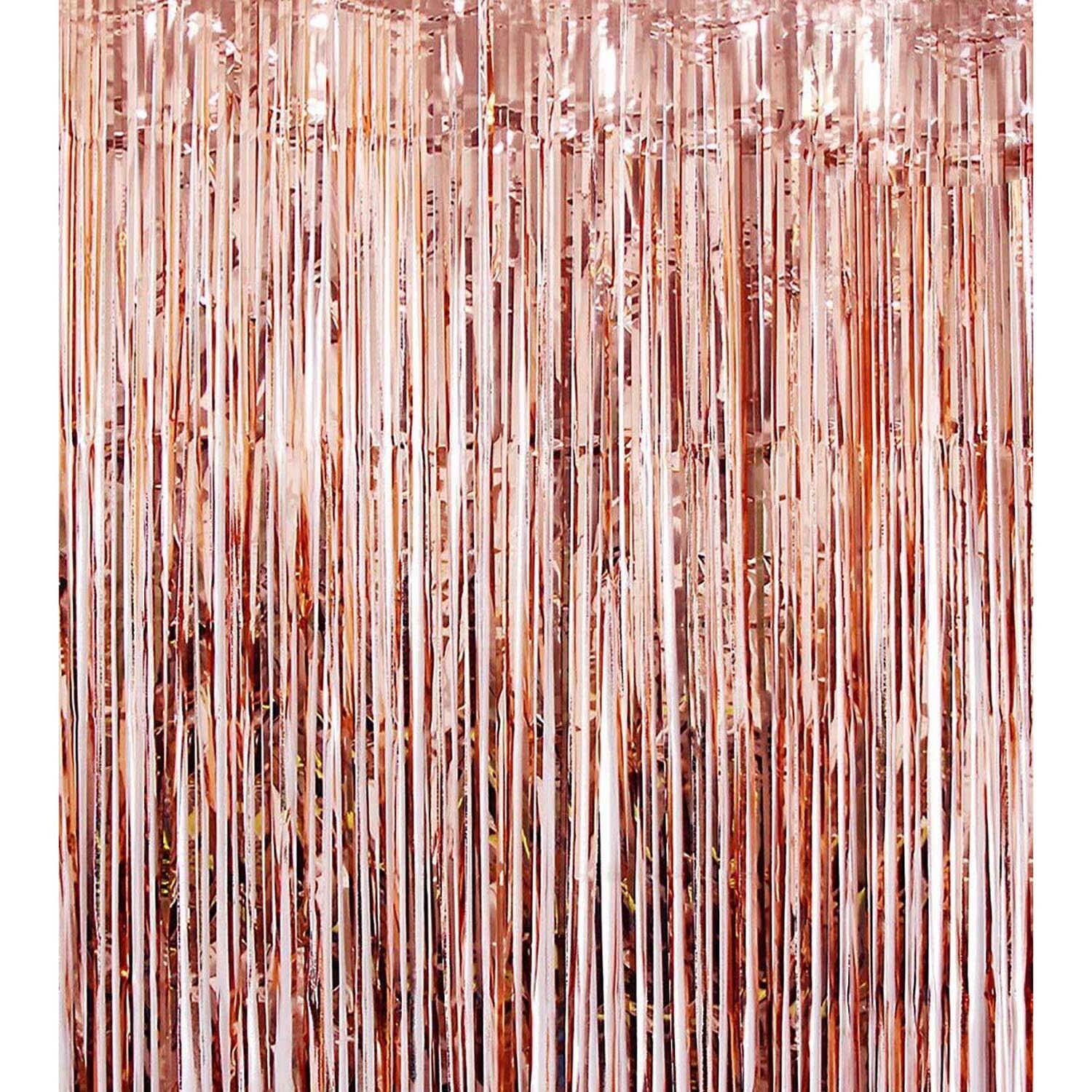 Rose Gold Door Curtain - Rose Gold Image 2
