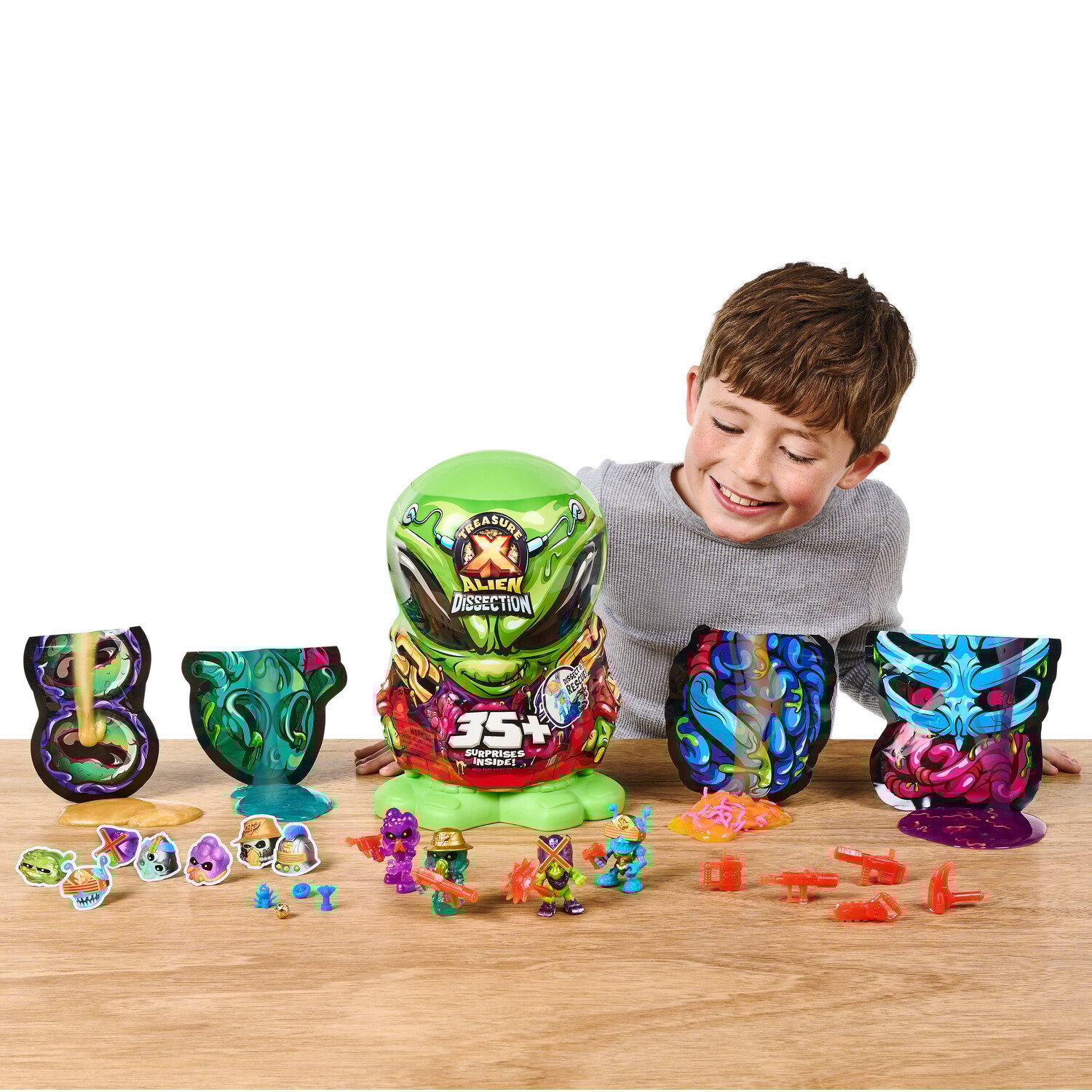 Treasure X Mega Alien Dissection - Multicolour Image 4