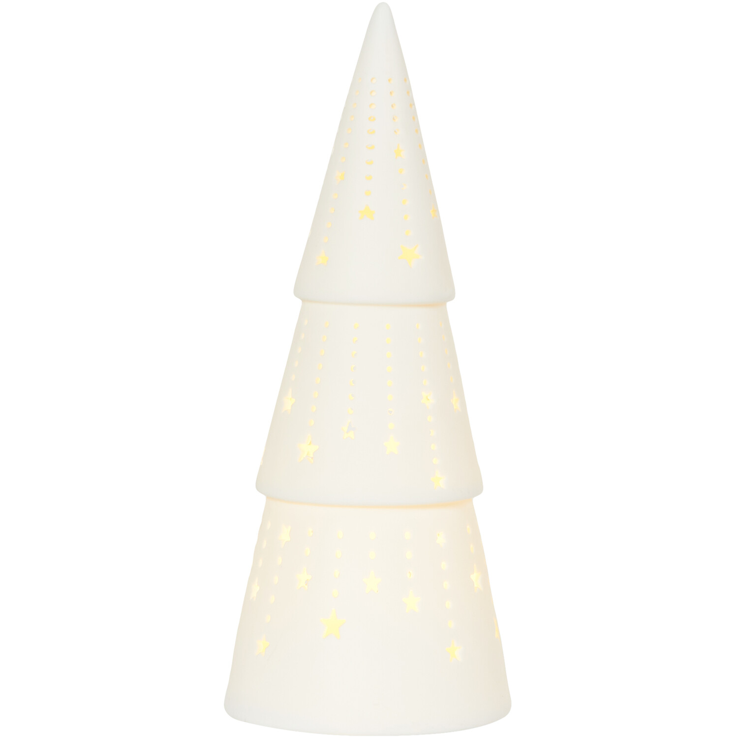 Shooting Star LED Tree Ornament - White Image 2