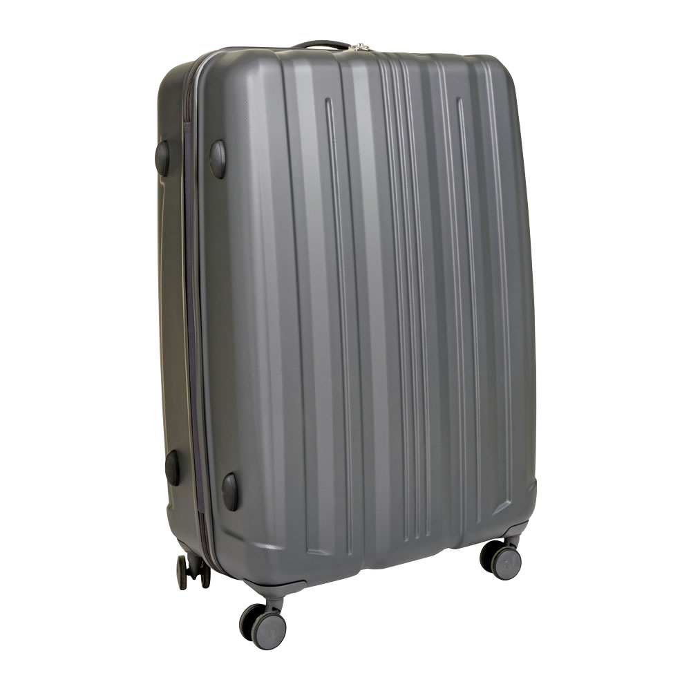 Wilko Lightweight Grey Hard Shell Large Case 28in Wilko