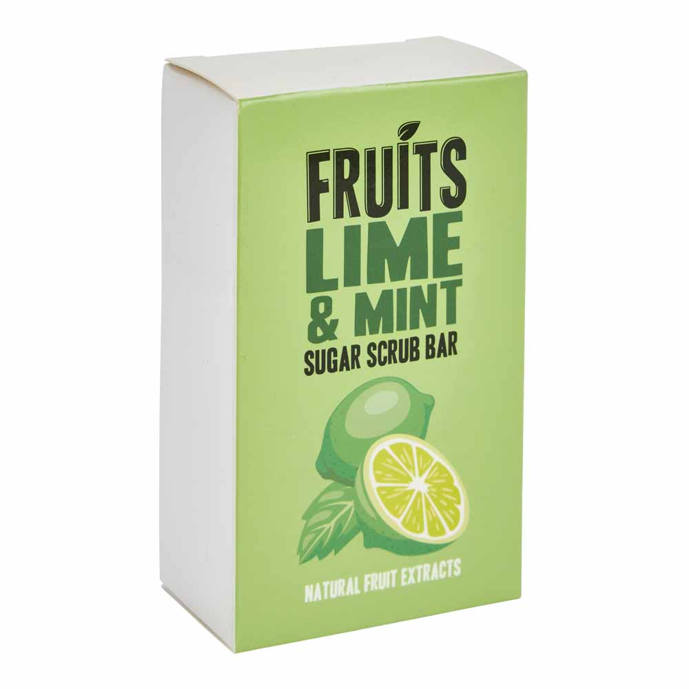 Fruits Scrub Bar Lime 200g Image 1