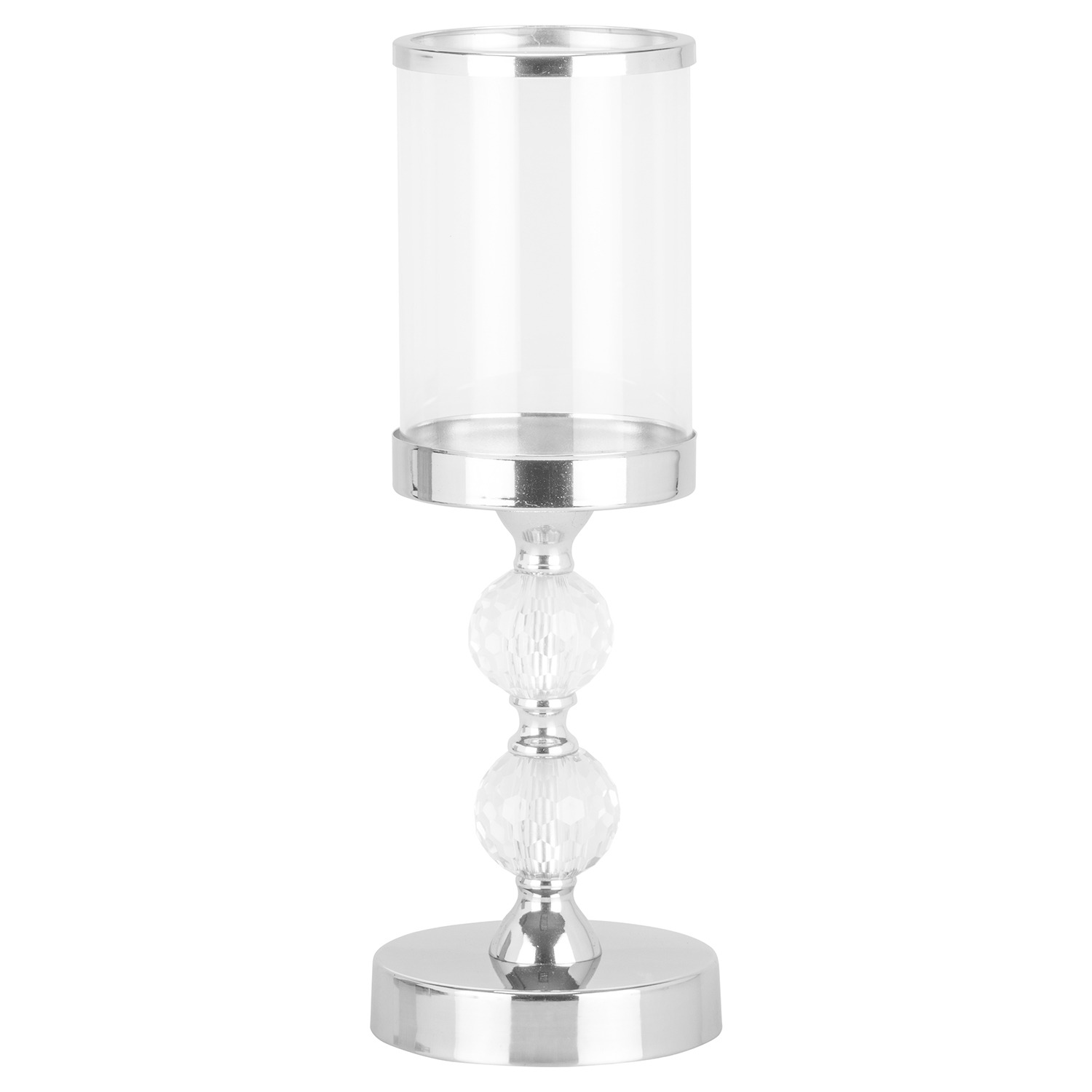 Jewelled Hurricane Candle Holder Wilko