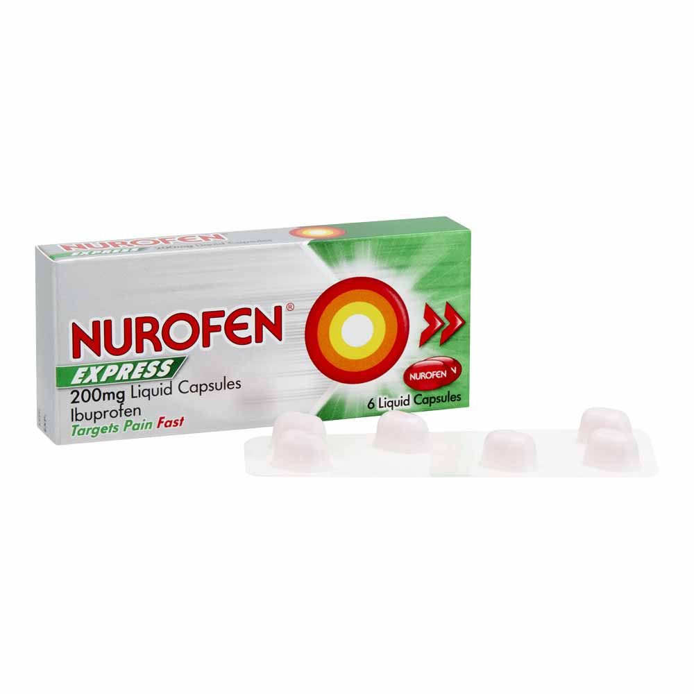 Nurofen Express Liquid Capsules 6s Image 2