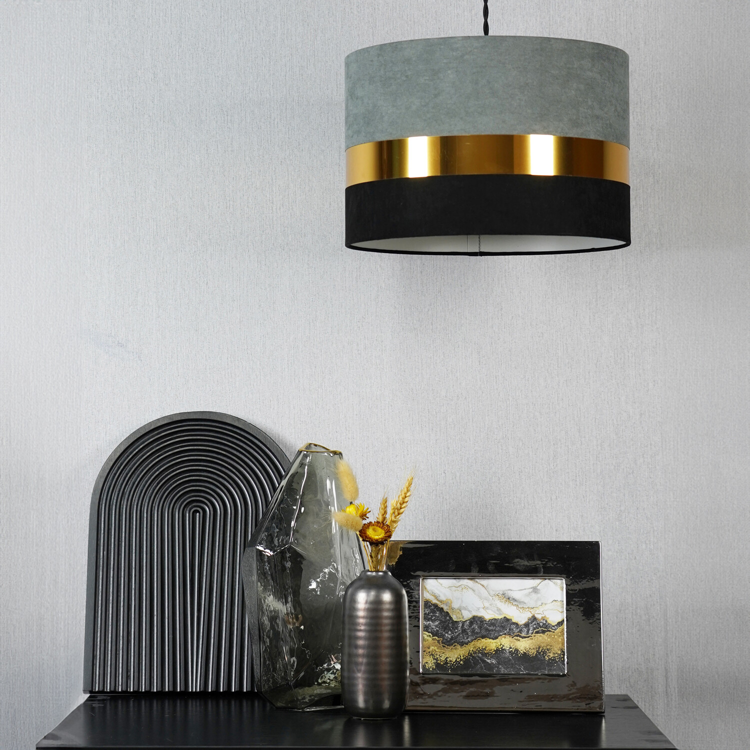 Maddox Shade - Grey, Gold and Black Image 8