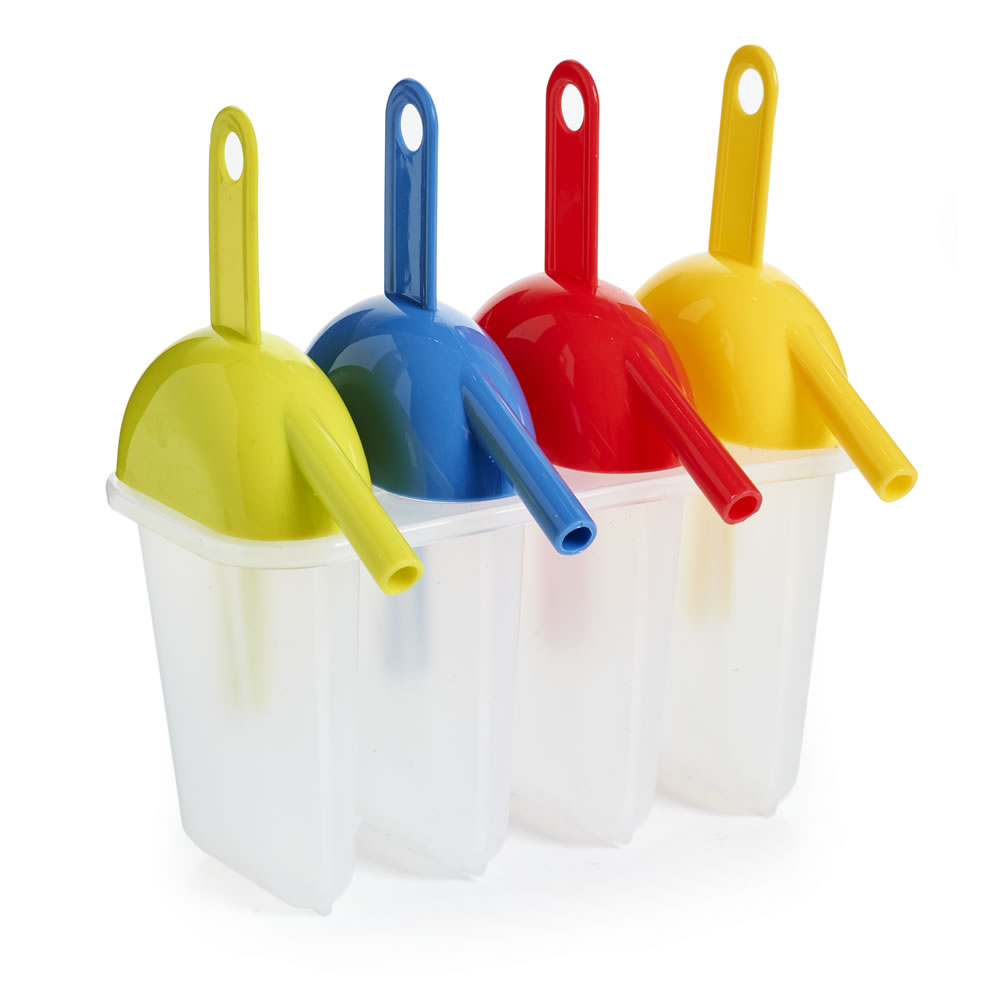Wilko Ice Lolly Maker with Straw Image
