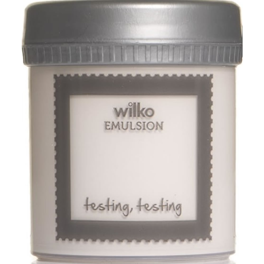 Wilko Milky Mocha Emulsion Paint Tester 75ml Image 1
