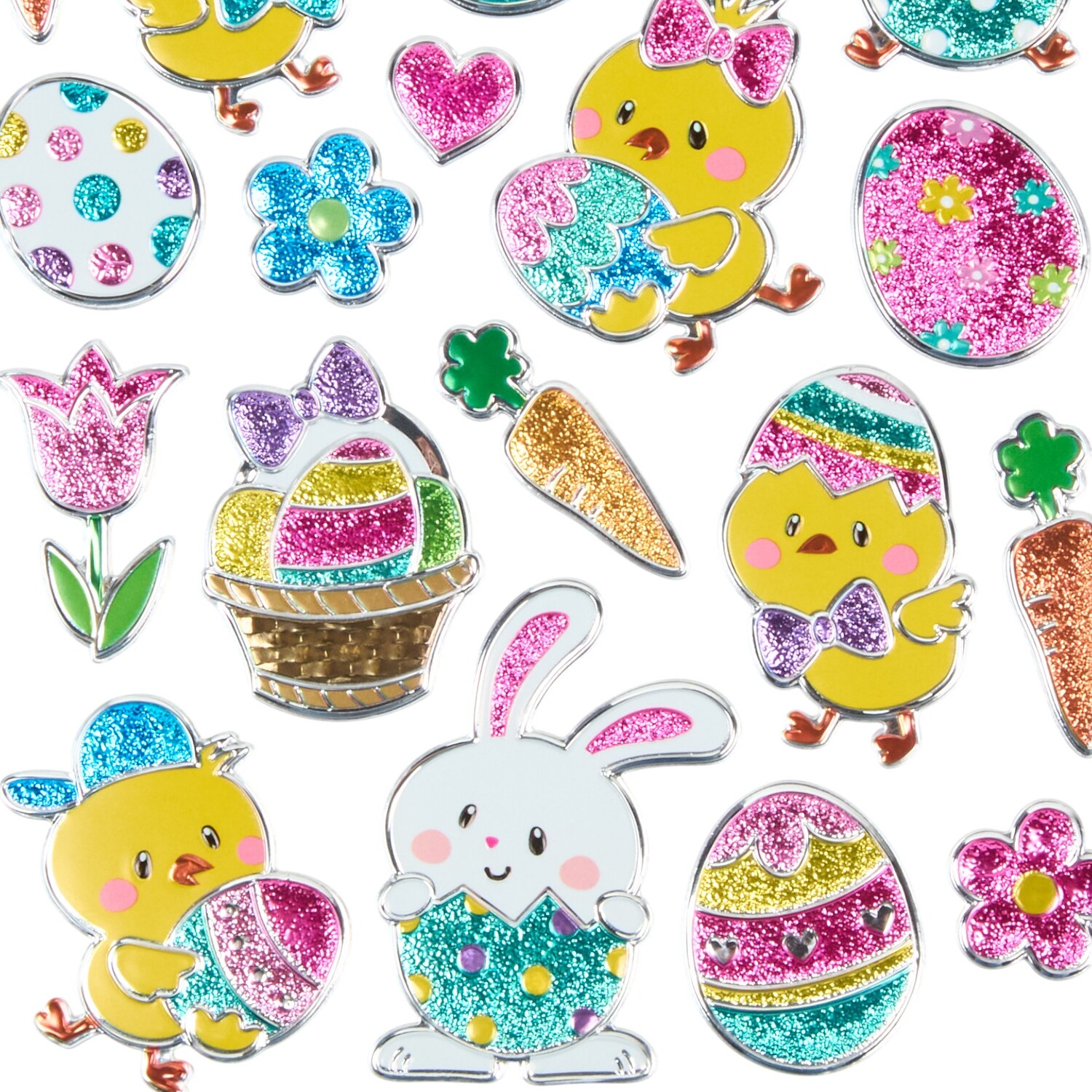 Easter Embossed Stickers Image 3