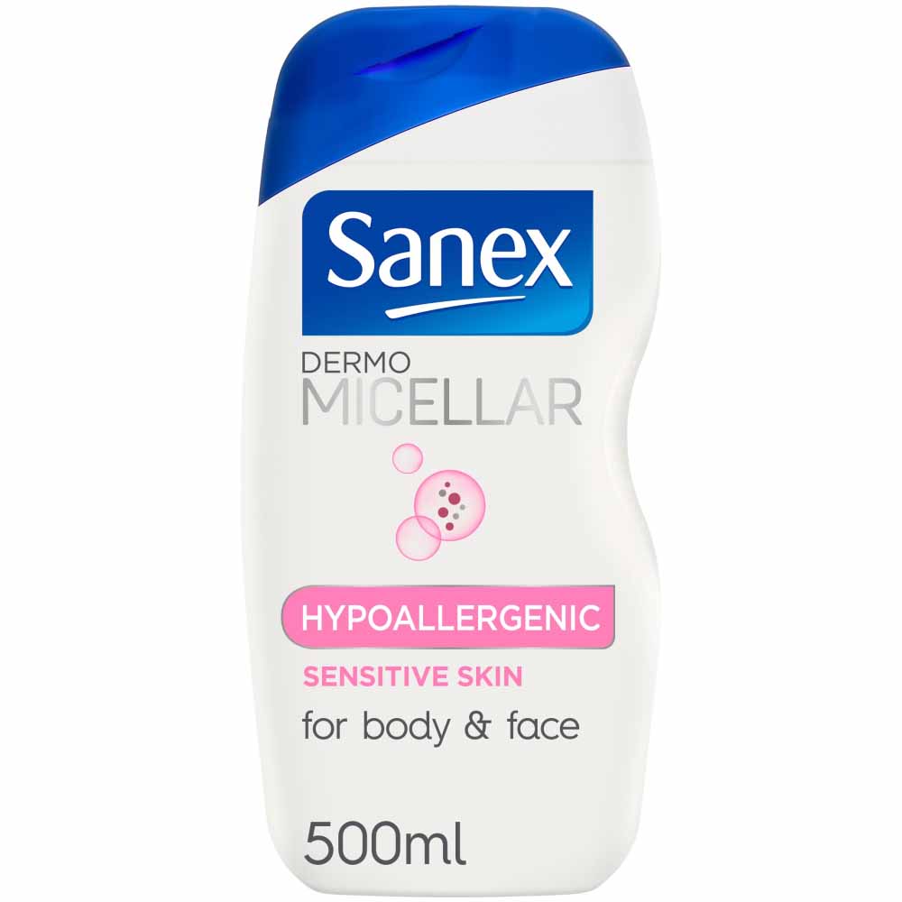 Sanex Micellar Hypoallergenic Face and Body Shower Wilko