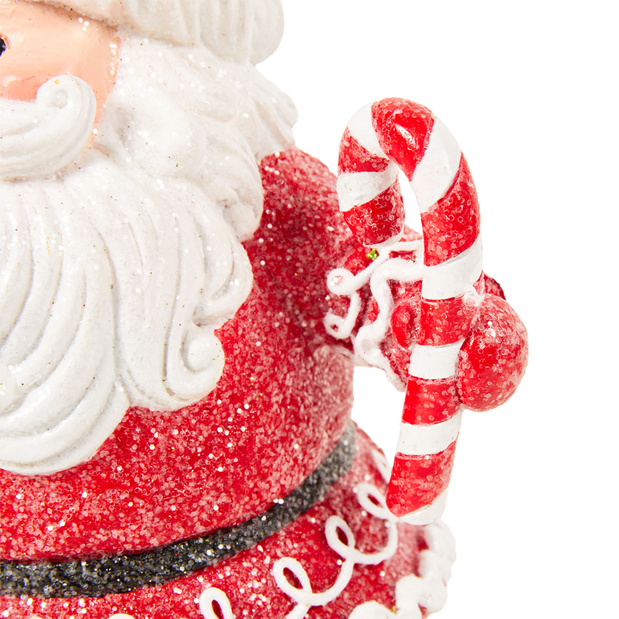 Christmas Gingerbread Santa Decoration - Red Image 5