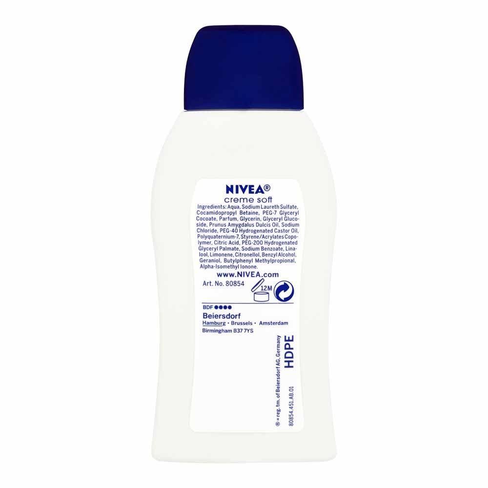 Nivea Soft Shower Cream Travel Size 50ml Image 2