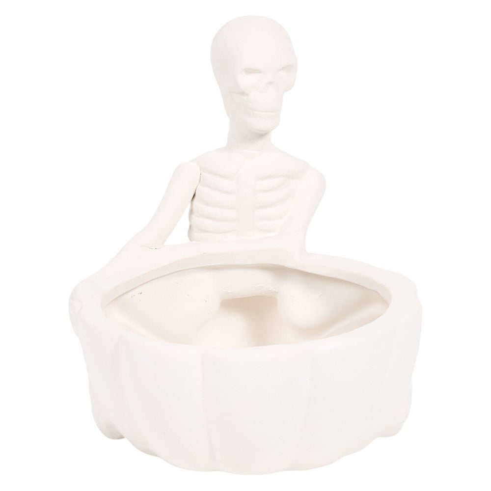 Paint Your Own Ceramic Skeleton Bowl Image 1
