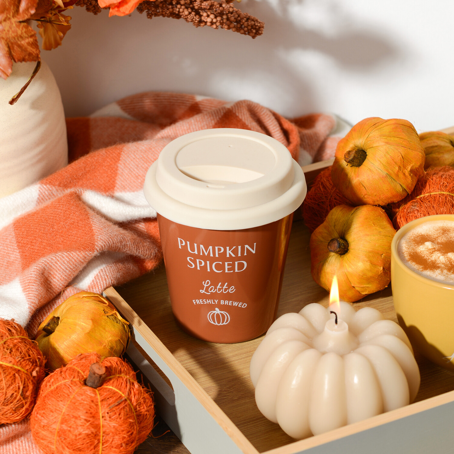 Assorted Pumpkin Candle Image 2