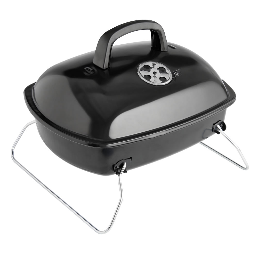 Wilko Portable Camping Grill With Black Lid Image 1