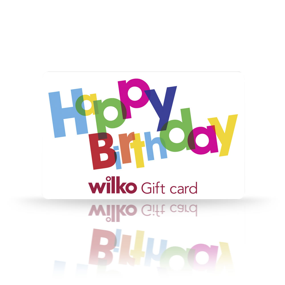 Wilko Birthday Gift Card Image