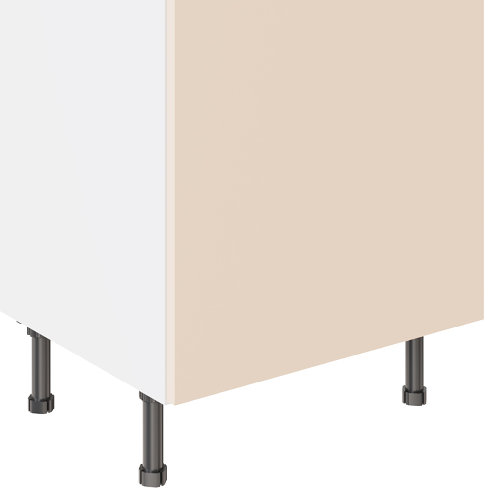 Kitchen Kit Slab Supermatt Cashmere Drawerline Base Cabinet 600mm Image 3