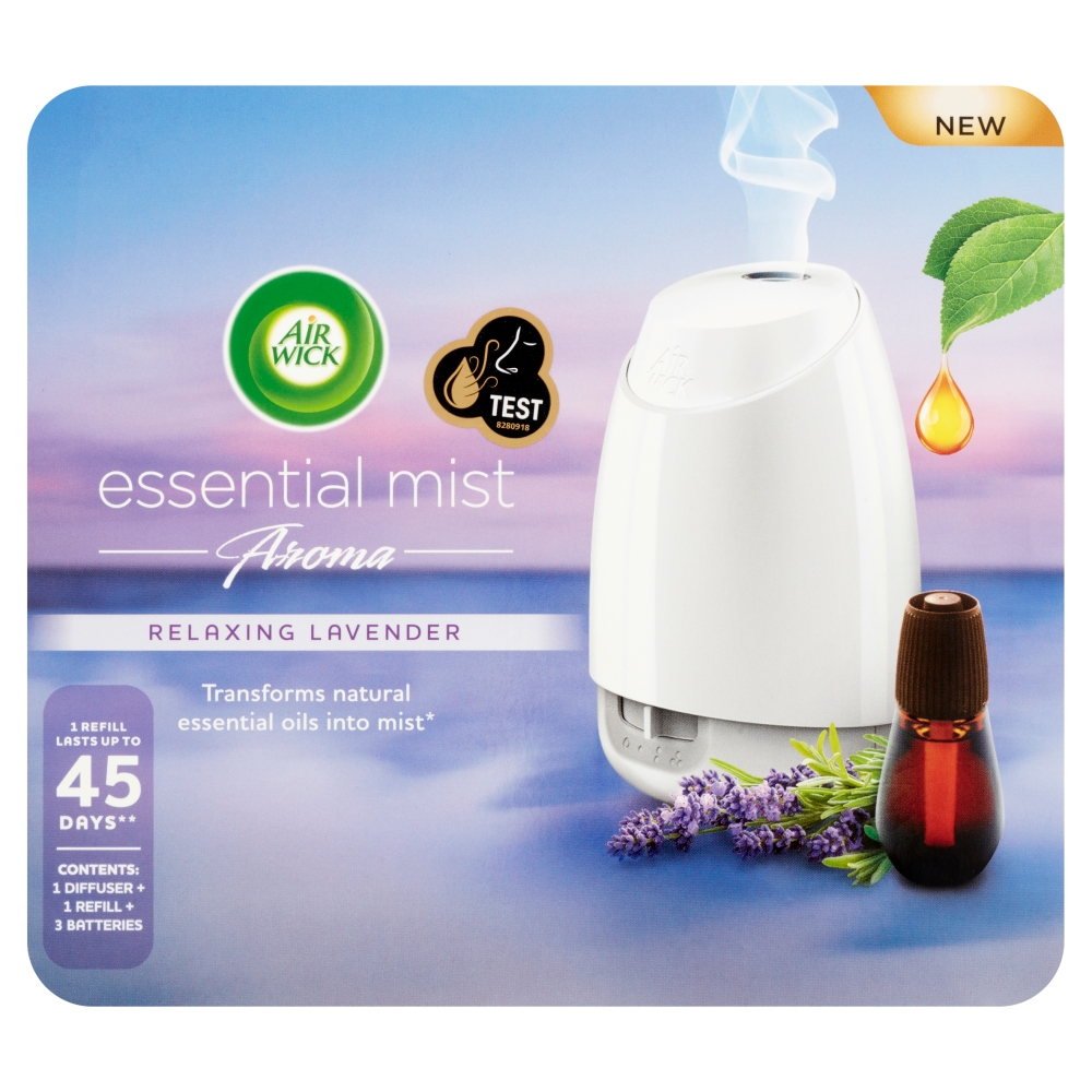 Air Wick Essential Mist Diffuser Kit Relaxing Lavender Image 1
