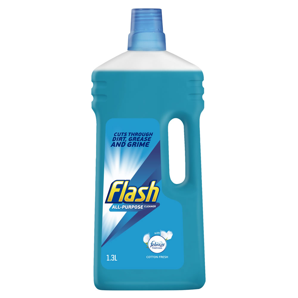 Flash with Febreze Cotton Fresh All Purpose Cleaner 1.3L Image