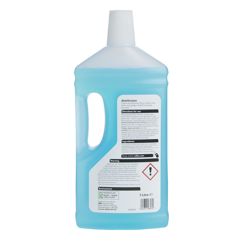 Wilko Sea Minerals and Water Lily Disinfectant 1L Image 2