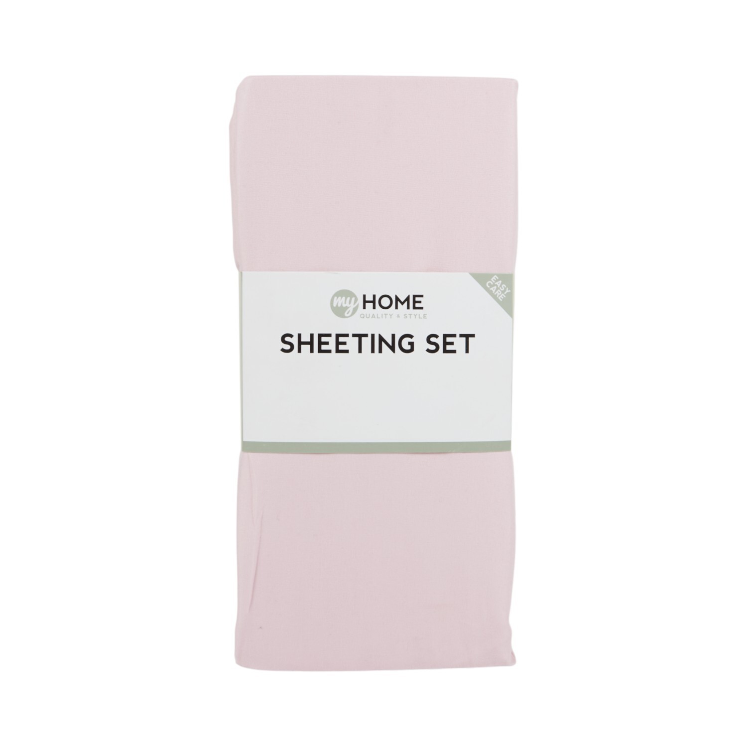 Easy Care Sheeting SetBlushSingle Image 1