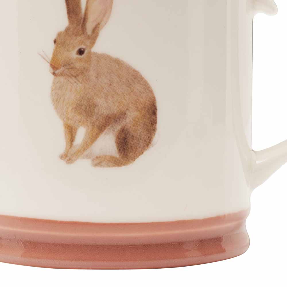 Wilko Watercolour Rabbit Mug Image 4