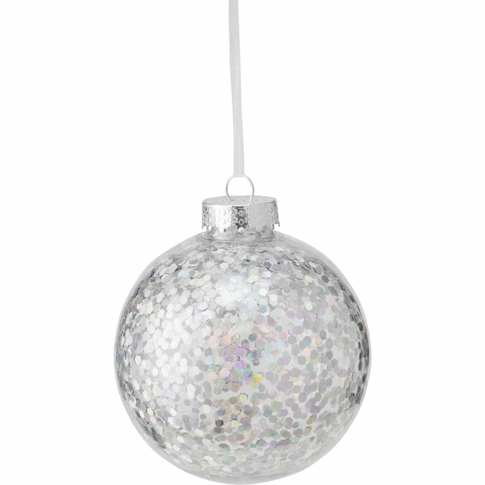 Wilko Magical Clear Ball with Glitter Image 1