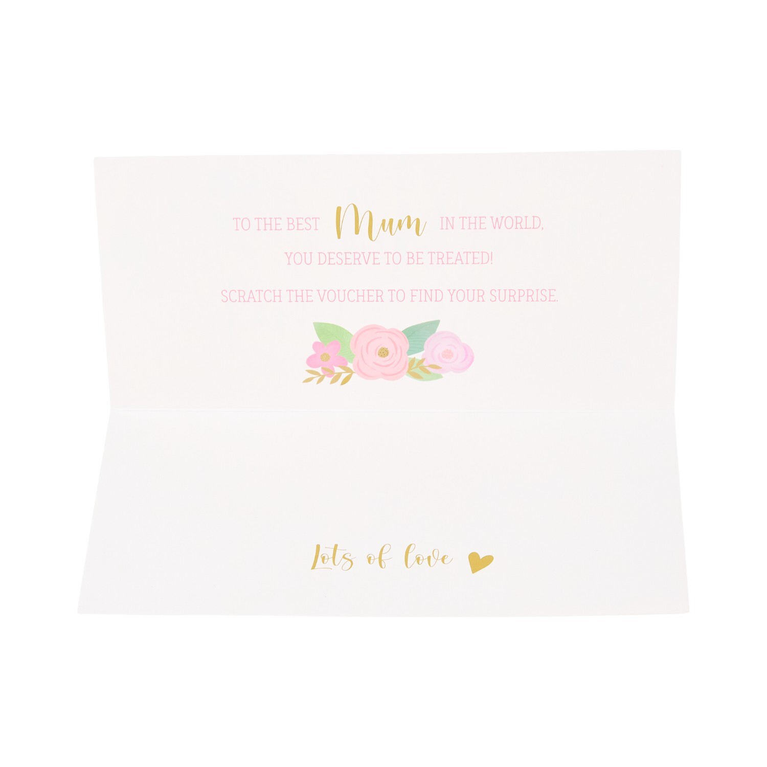 Mothers Day Scratch and Reveal Surprise Card Light Pink Image 3