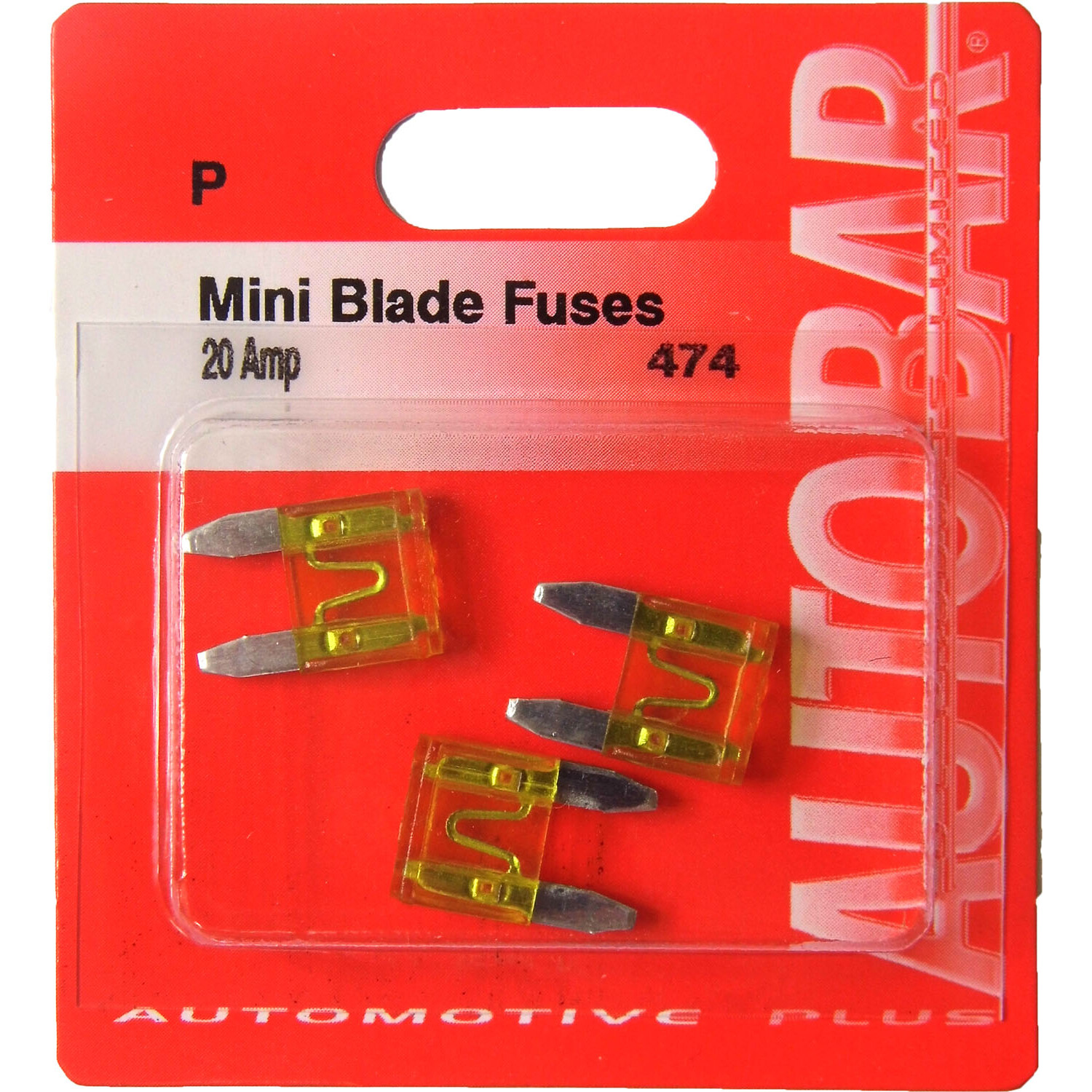 Pack of 3 Mini Blade Fuses - 20 Image