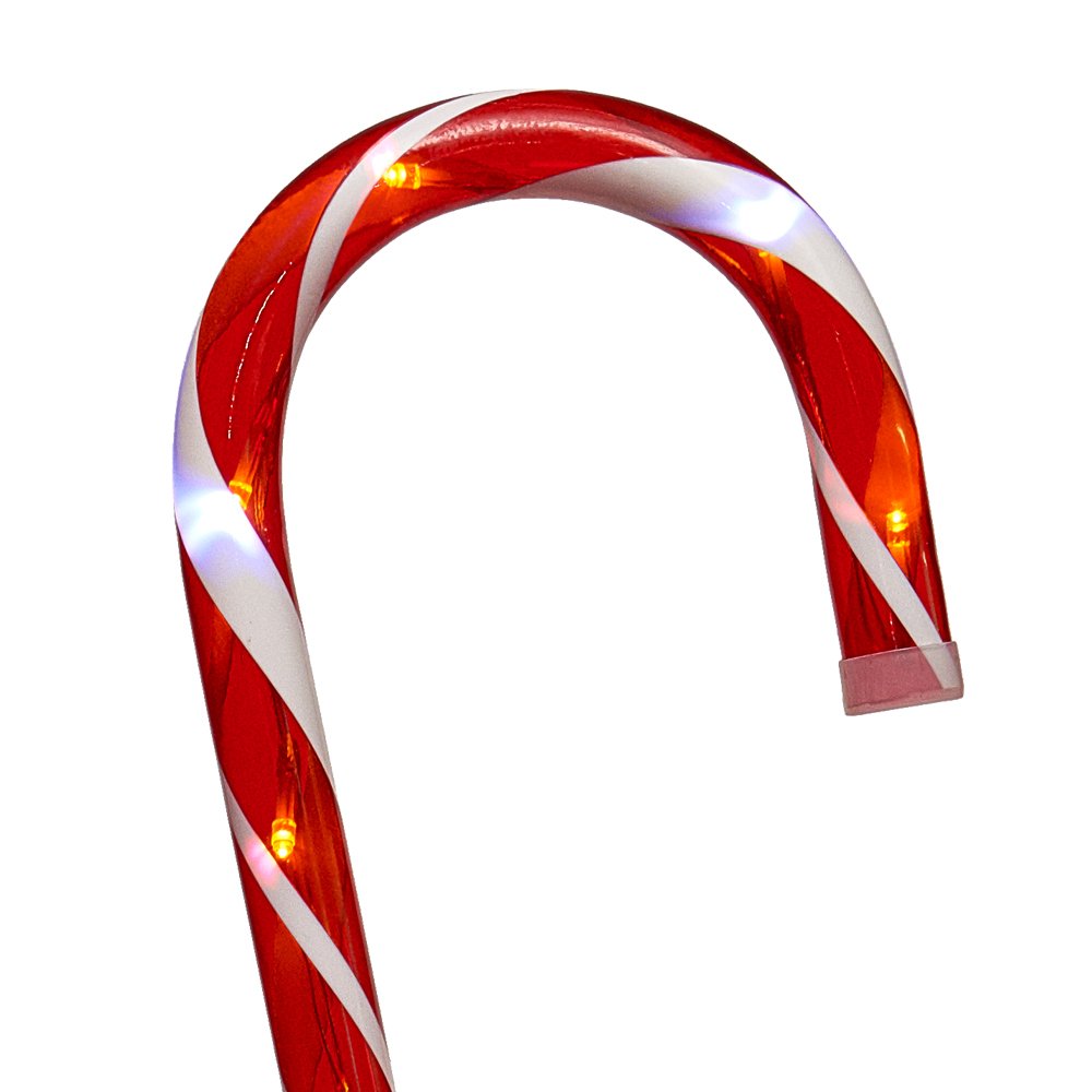 Wilko Battery Operated LED Lightup Candy Cane Sticks Image 3