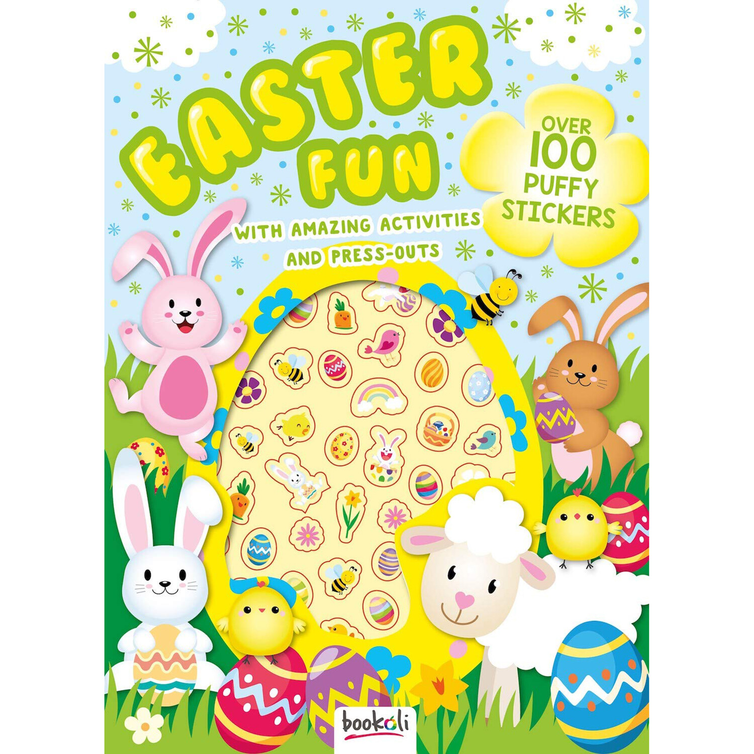 Bookoli Easter Fun Puffy Sticker Activity Book Image