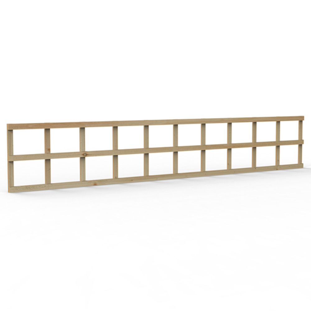 Forest Garden 6 x 1ft Traditional Square Garden Trellis Image 4