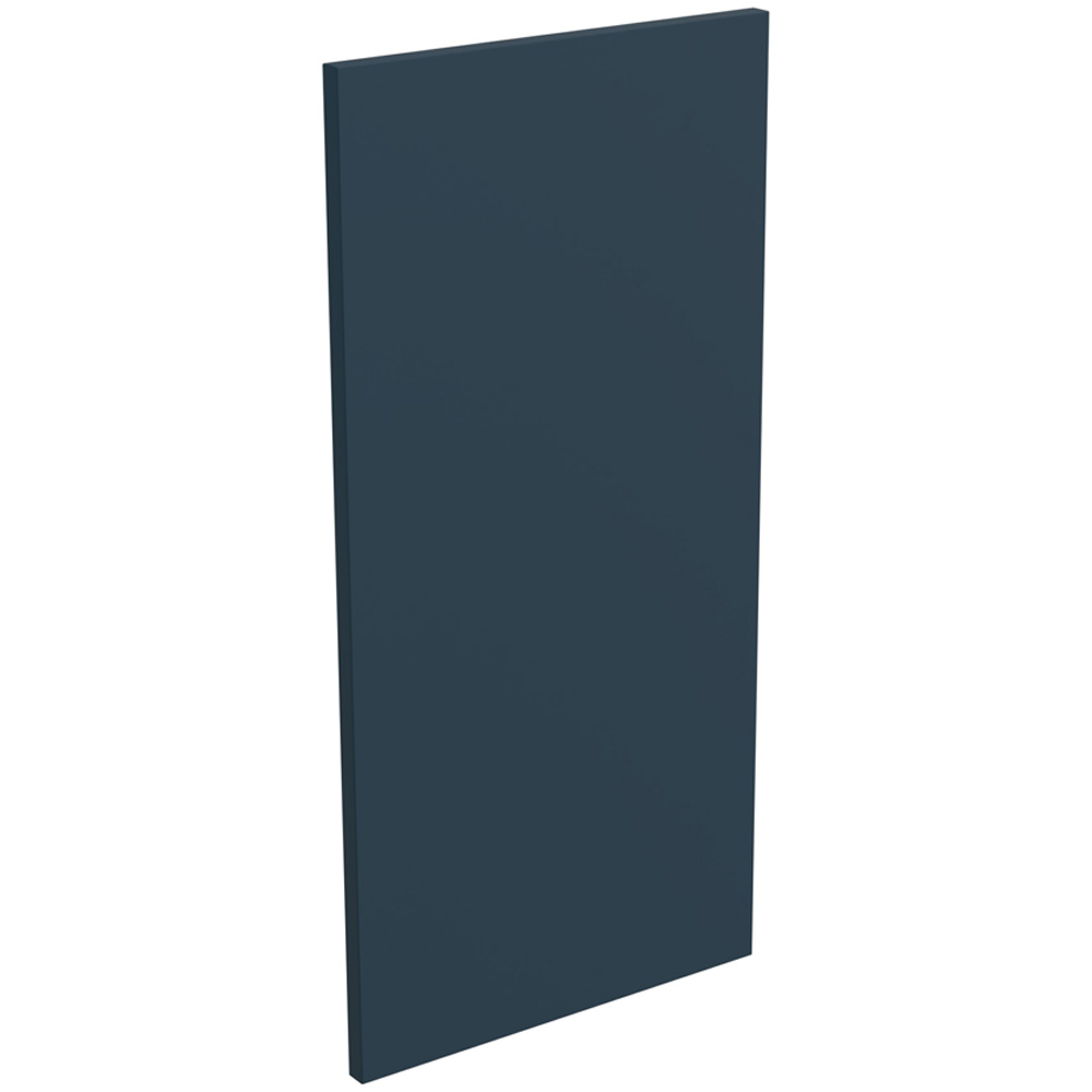 Kitchen Kit Slab Supermatt Blue Wall End Panel 800 x 350 x 18mm Image 1