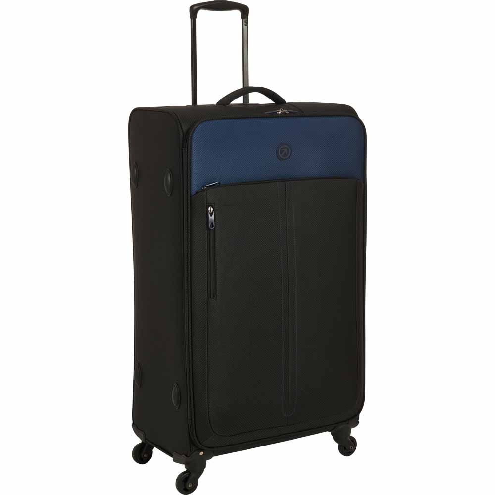 Wilko Ultralite Suitcase Black 30 inch Image 2