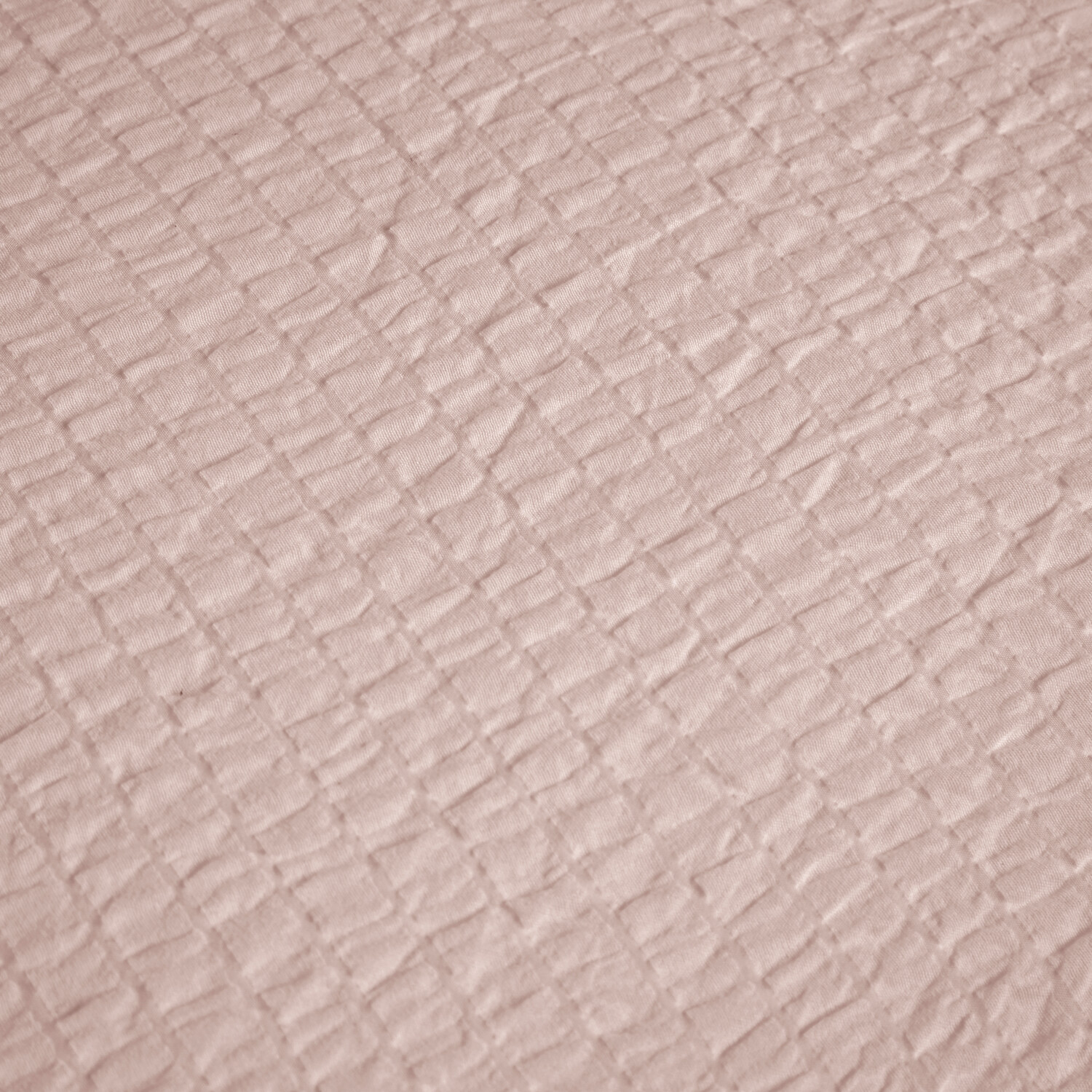 Seersucker Washable Duvet Set Blush Double Image 3