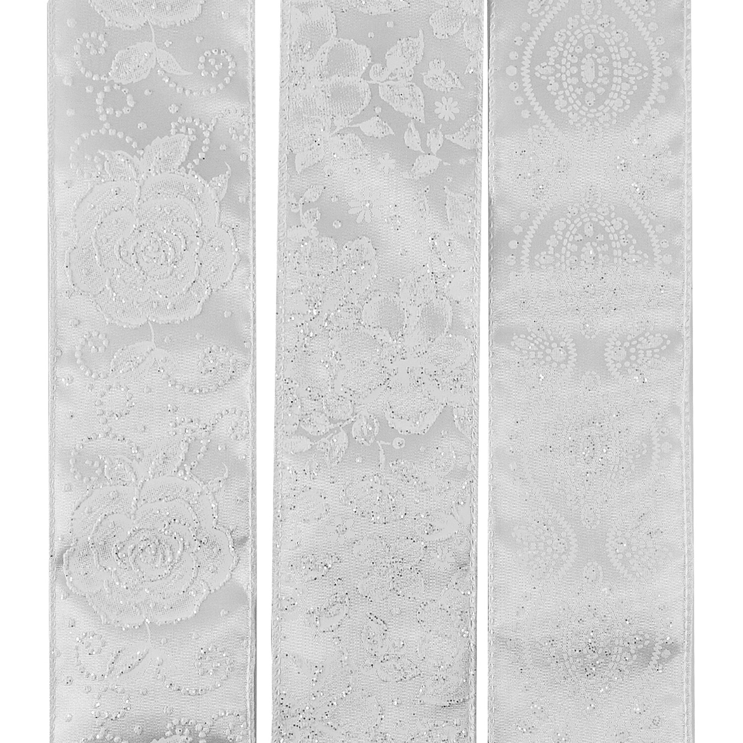 Detailed Satin Wedding Ribbon Image 3