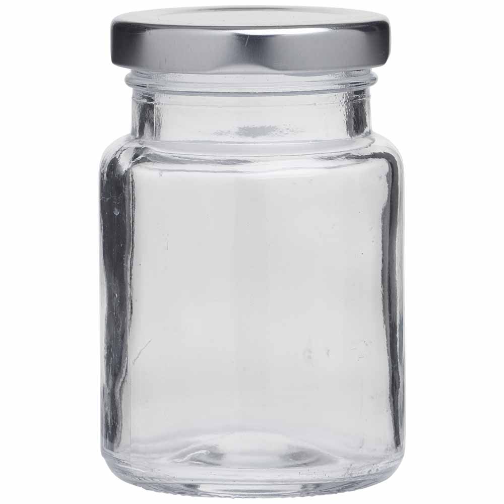 Wilko 93ml Glass Jar Wilko