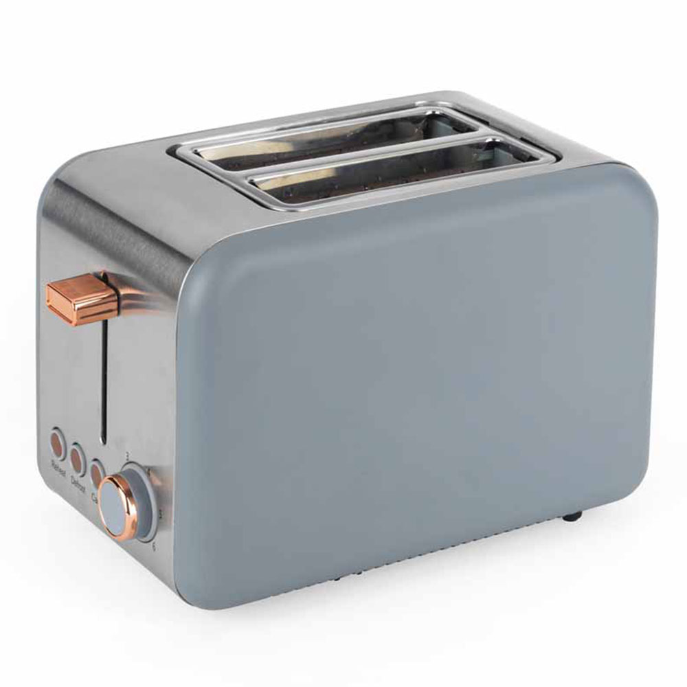 Salter Grey 2 Slice Toaster Image 1