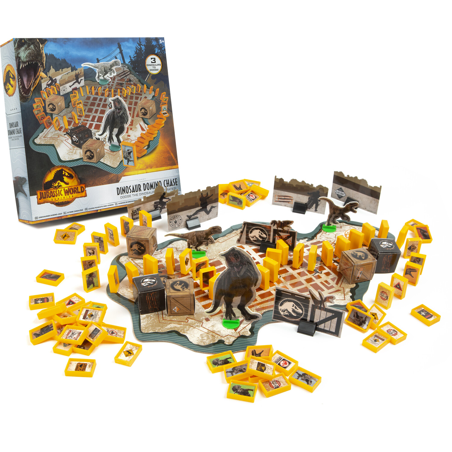 Jurassic World: Dominion Dinosaur Domino Chase Image 2