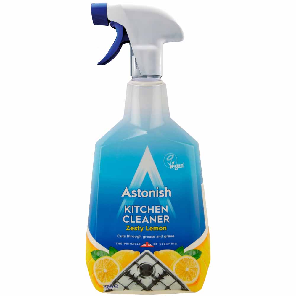 Astonish Kitchen Cleaner Spray Zesty Lemon 750ml Image