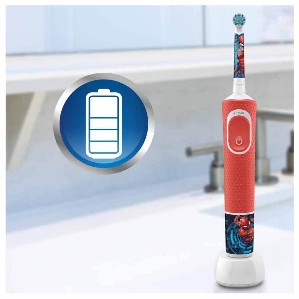 Oral B Kids Spider-Man Toothbrush Image 5