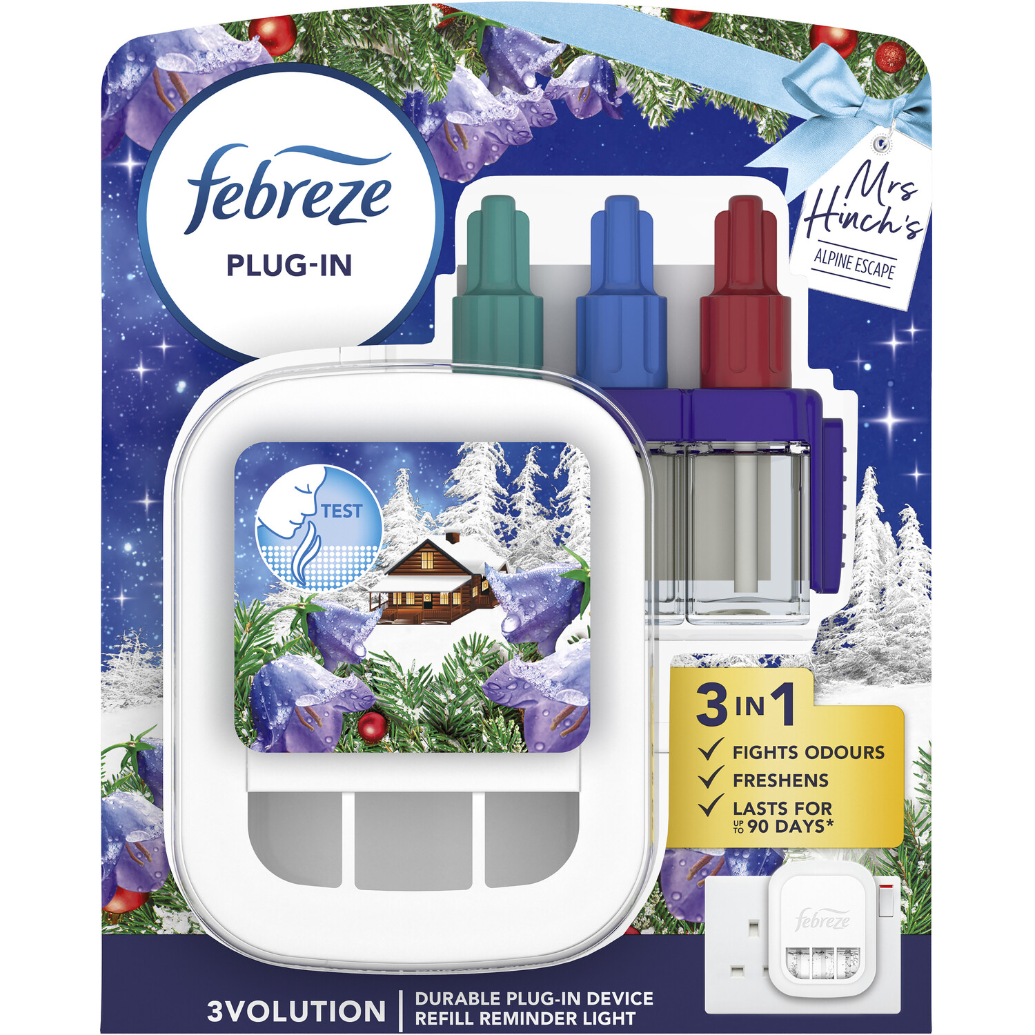 Febreze Mrs Hinch 3 Volution Plug In Starter Kit Image 1