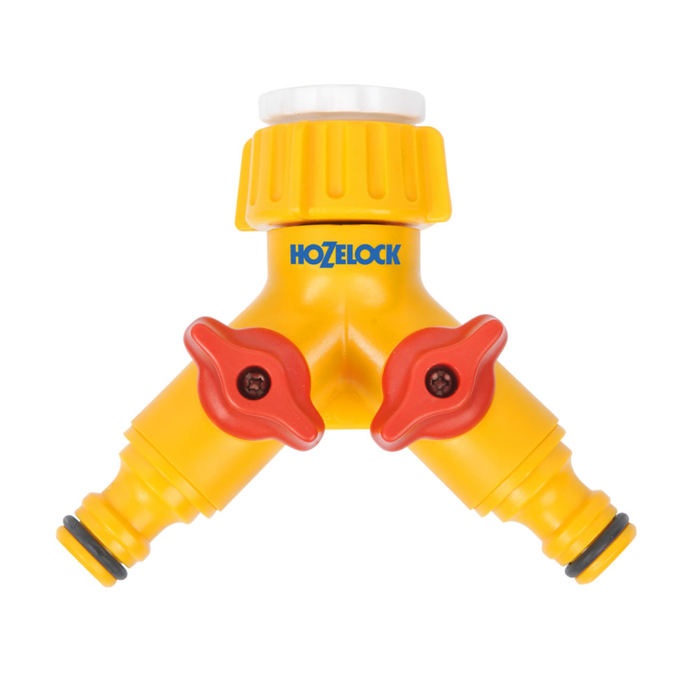 Hozelock Dual Tap Connector Image 1