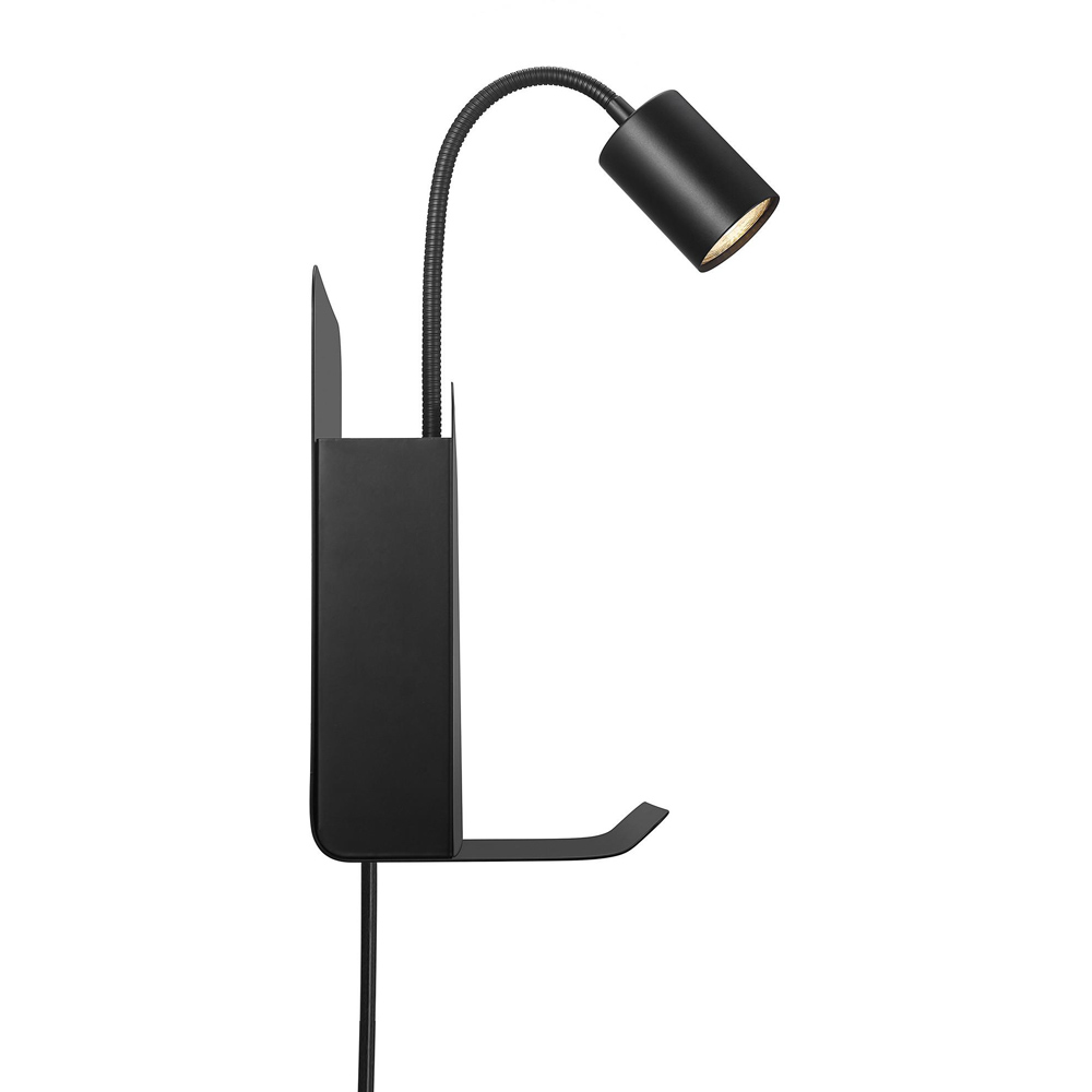 Nordlux Roomi Black Wall Light Image 6