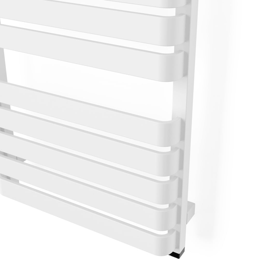Terma Warp T One Soft Matt White Electric Towel Rail 1695 x 500mm Image 5