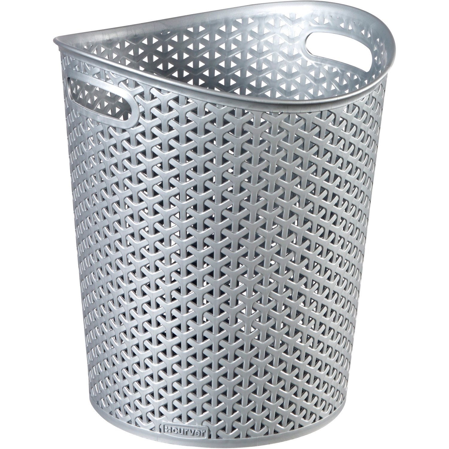 Curver My Style 13L Grey Round Storage Basket Image 1