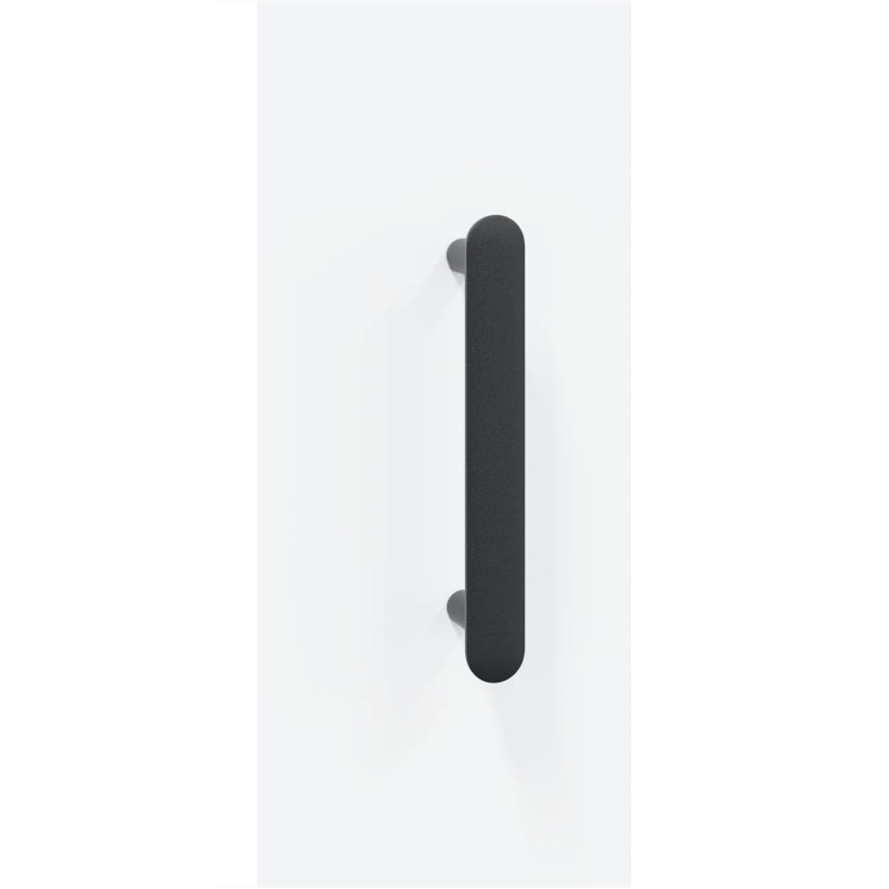 vidaXL 2 Door Single Drawer White Highboard Image 9