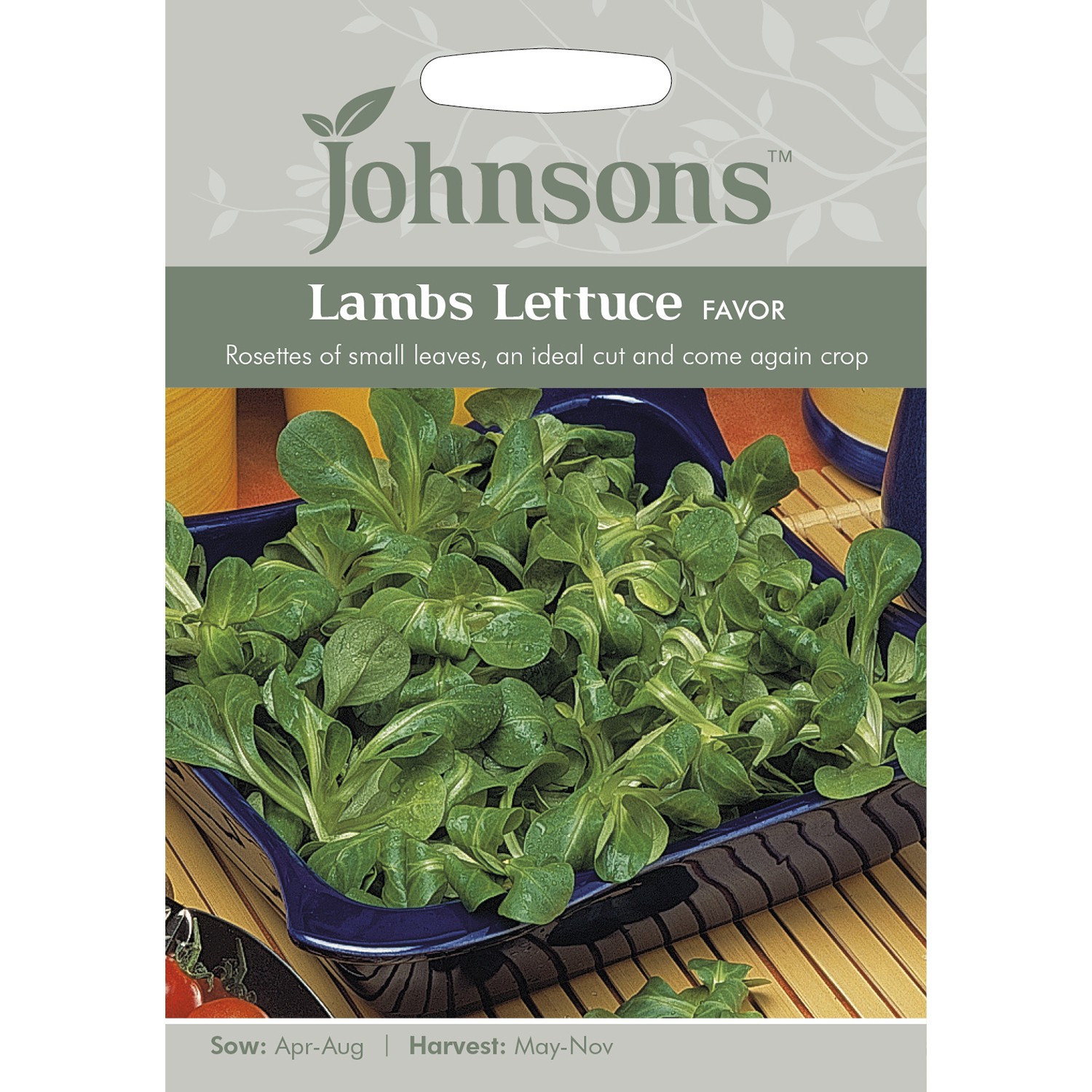 Johnsons Favor Lambs Lettuce Seeds Image 2