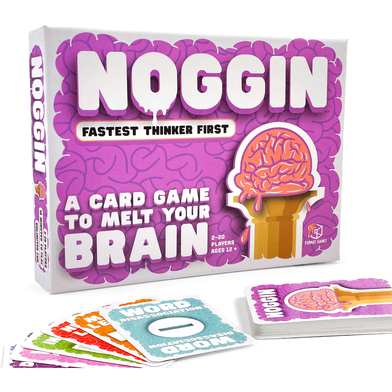 Noggin Fast Thinking Word Card Game Image 1