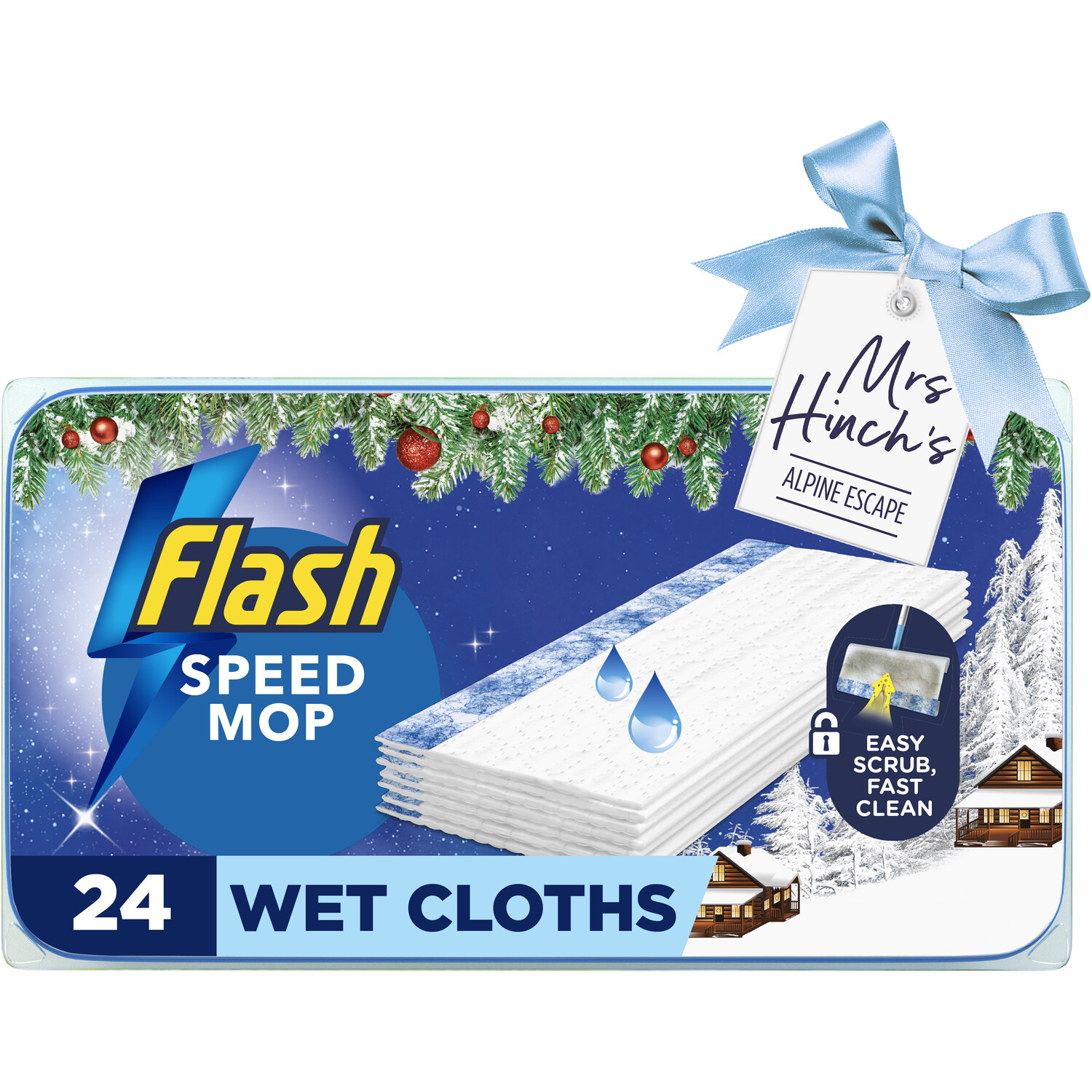 Pack of 24 Flash Mrs Hinch Speed Mop Wet Cloths Image 4