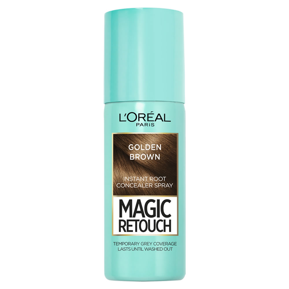 L'Oreal Paris Magic Retouch Golden Brown Root Touch Up Spray Image 1