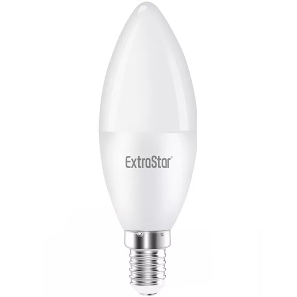 ExtraStar Warm White E14 5W LED Candle Bulb Image 1